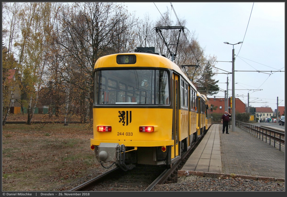 Дрезден, Tatra TB4D № 244 033