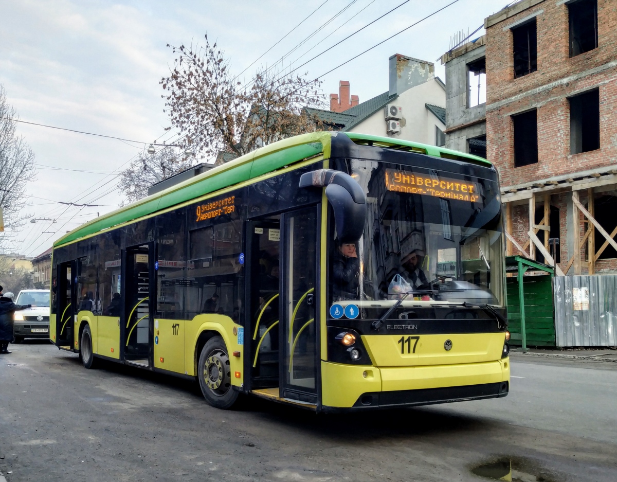 Львов, Electron T19102 № 117