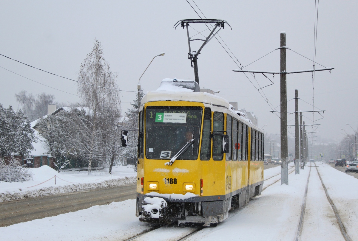 Львов, Tatra KT4DM № 1188