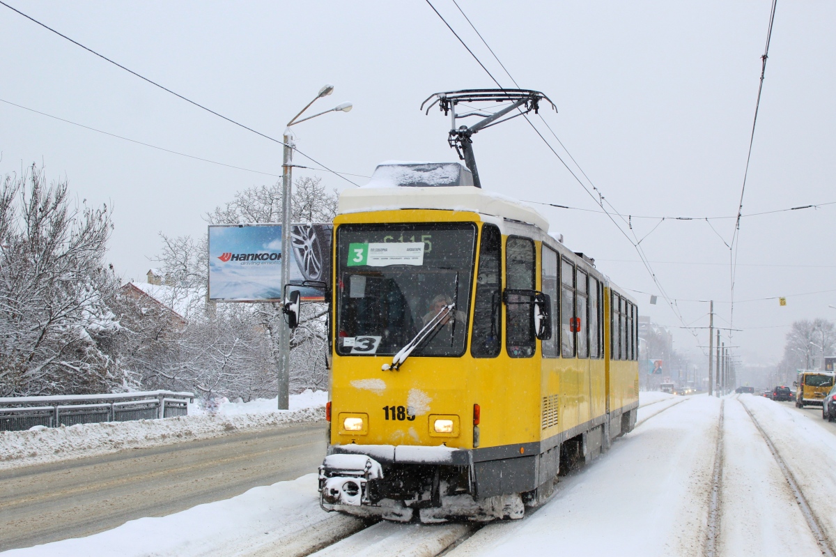 Львов, Tatra KT4DM № 1189
