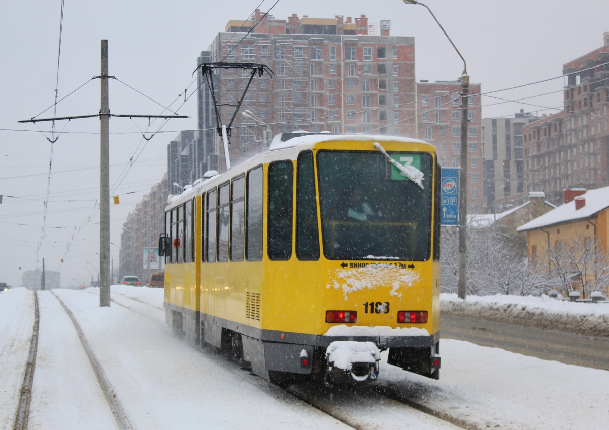 Львов, Tatra KT4DM № 1188