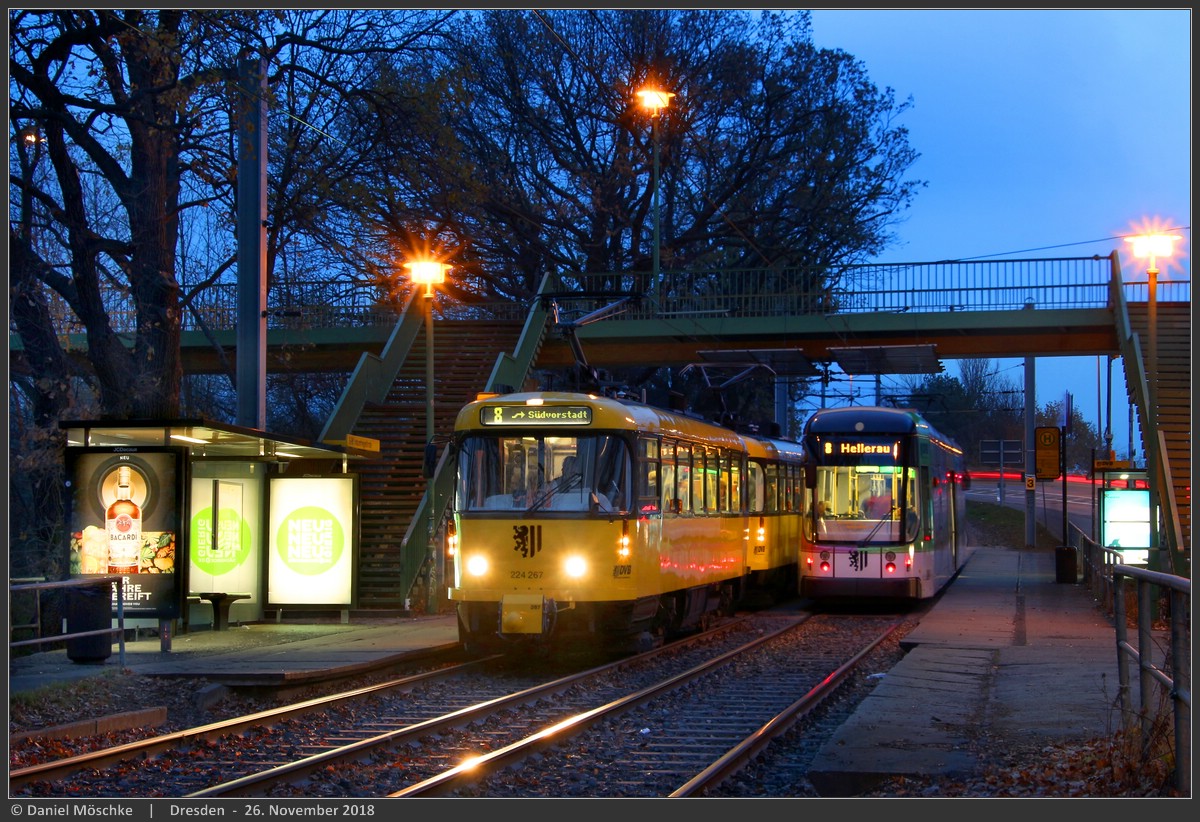 Dresden, Tatra T4D-MT # 224 267