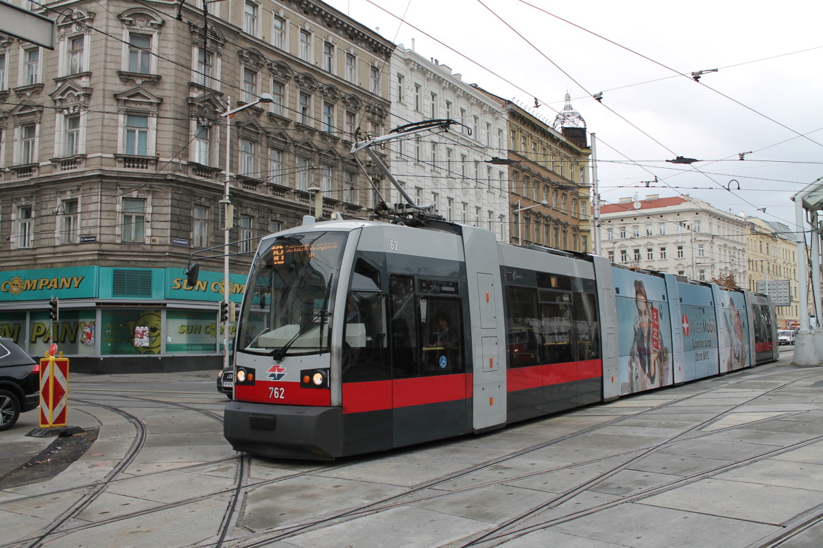 Вена, Siemens ULF-B1 № 762 Вена, Siemens ULF-B1 № 762