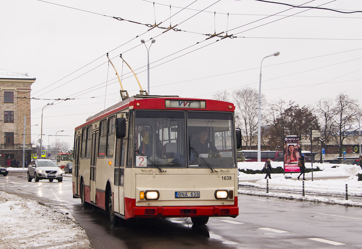 Вильнюс, Škoda 14Tr13/6 № 1639
