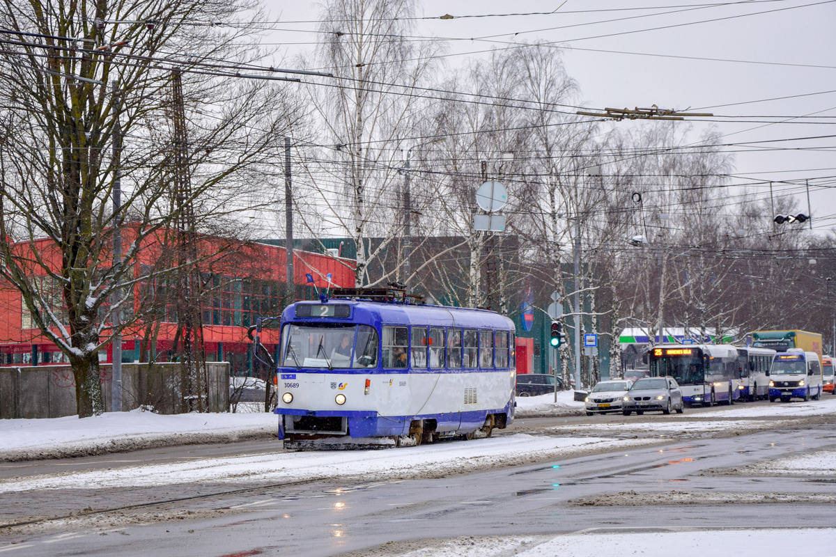 Рига, Tatra T3A № 30689