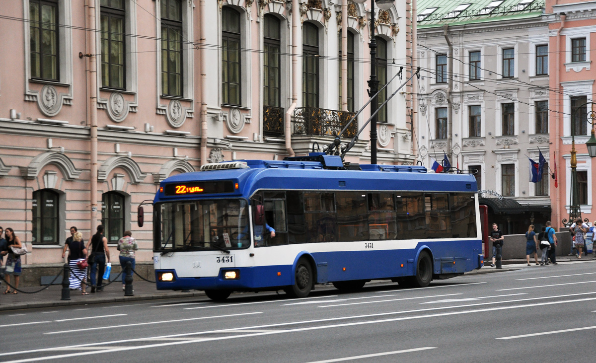 Санкт-Петербург, БКМ 321 № 3431