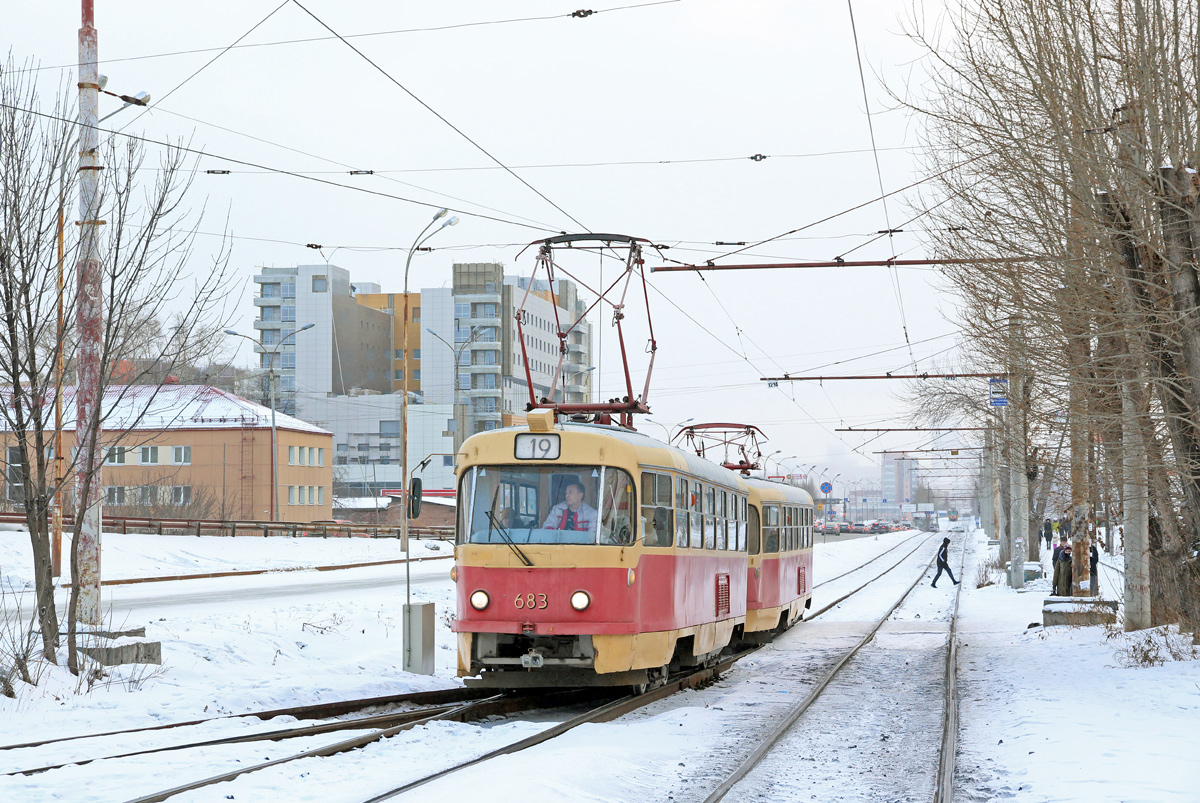 Екатеринбург, Tatra T3SU № 683
