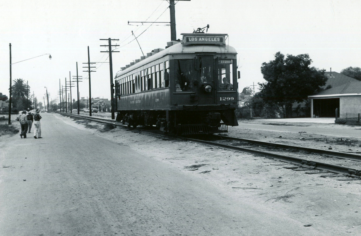 Los Angeles, Pullman interurban motor car Nr. 1299 Los Angeles, Pullman interurban motor car Nr. 1299