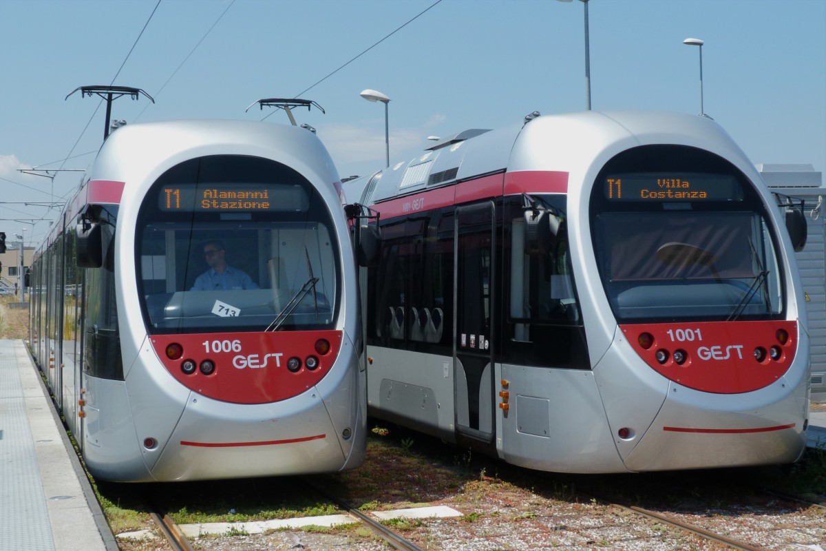 Florence, AnsaldoBreda Sirio Br. 1006; Florence, AnsaldoBreda Sirio Br. 1001