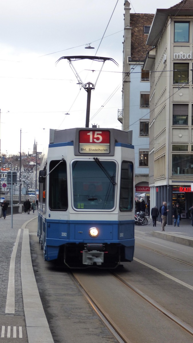 Cīrihe, SWP/SIG/BBC Be 4/6 "Tram 2000" № 2082