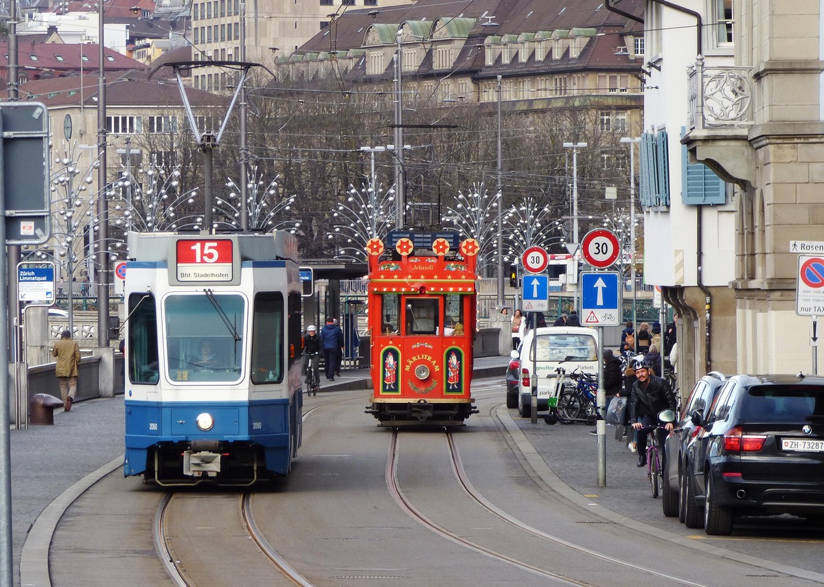 Цюрих, SWP/SIG/BBC Be 4/6 "Tram 2000" № 2050