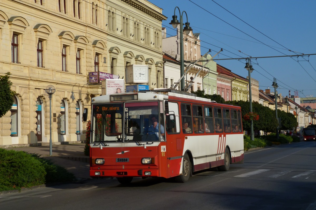 Прешов, Škoda 14Tr10/6 № 91 Прешов, Škoda 14Tr10/6 № 91