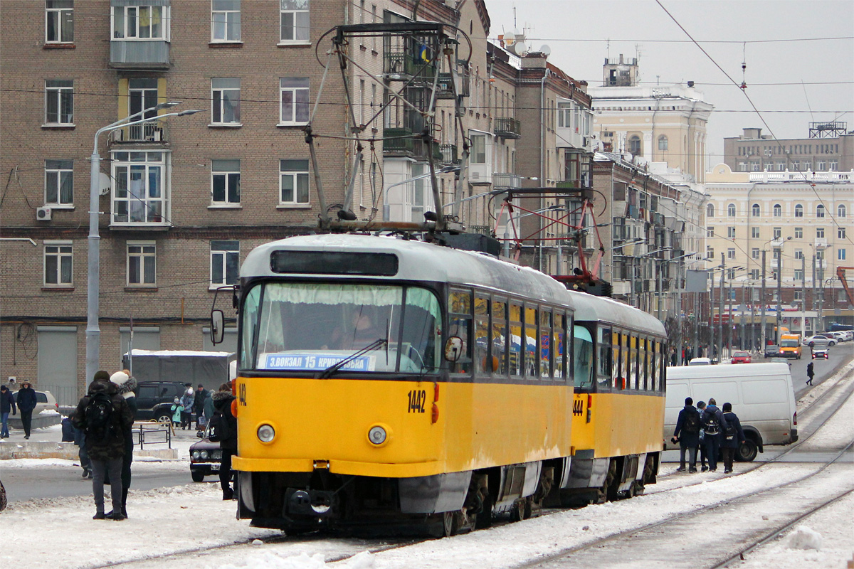 Днепр, Tatra T4D-MT № 1442