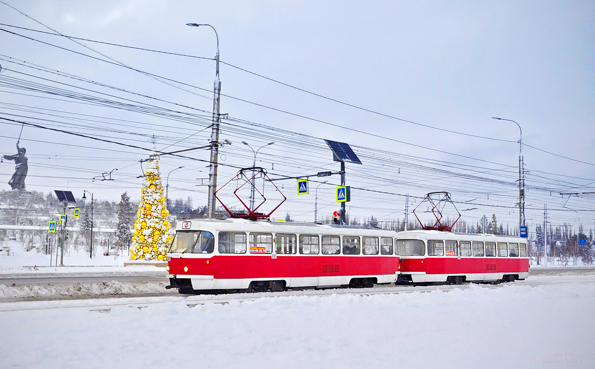Volgograd, Tatra T3SU č. 5787; Volgograd, Tatra T3SU č. 5788