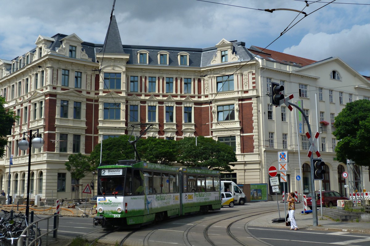 Görlitz, Tatra KT4DC № 313