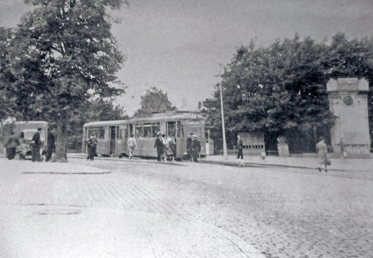 Калининград — Старые фото — Калининградский трамвай