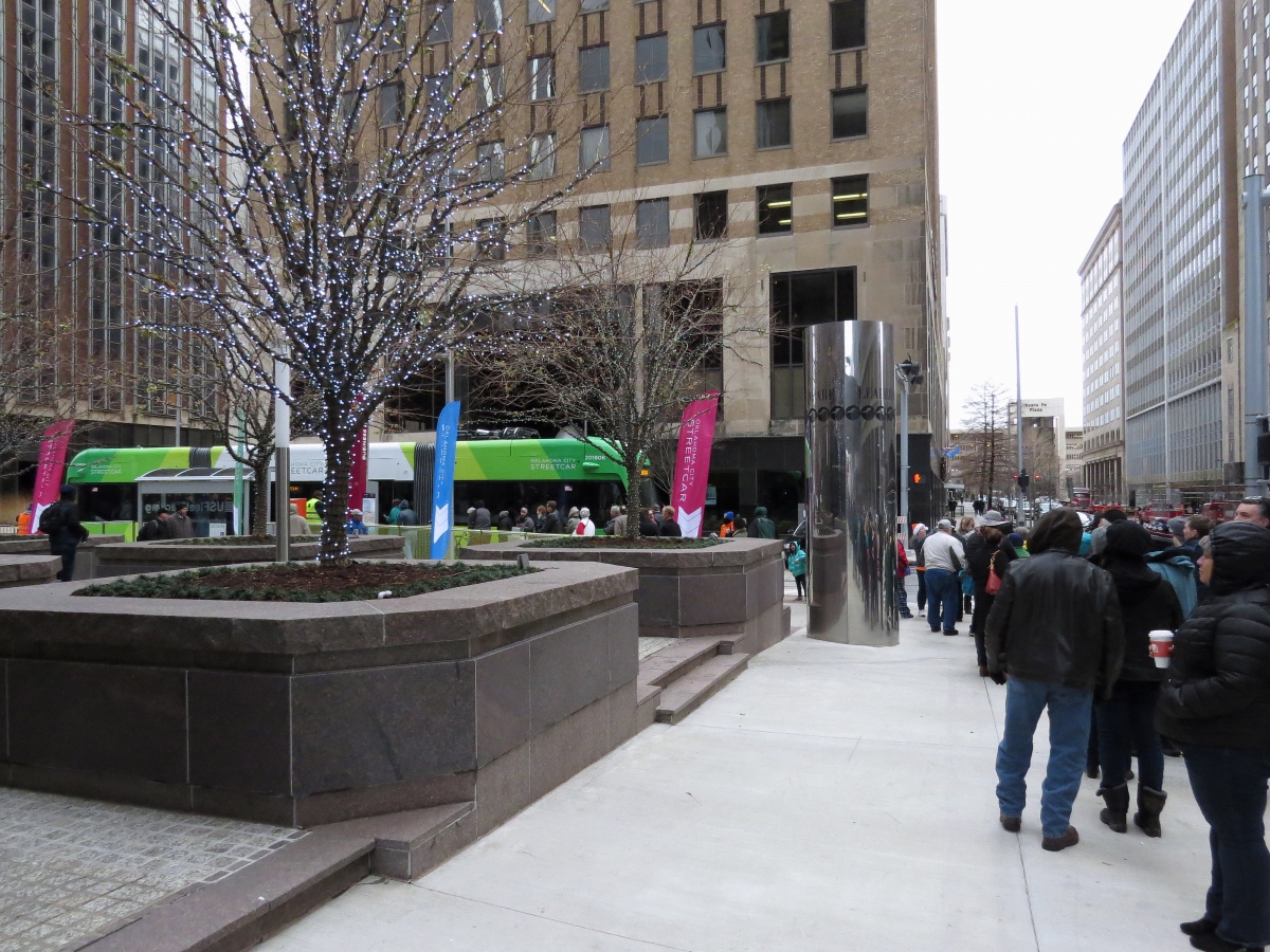 Оклахома-Сити, Brookville Liberty № 201806; Оклахома-Сити — Открытие первой очереди трамвая 14.12.2018