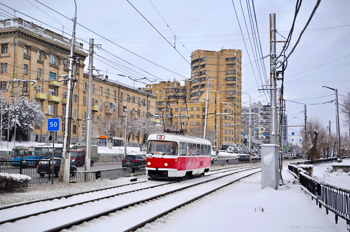 Волгоград, Tatra T3SU № 5748