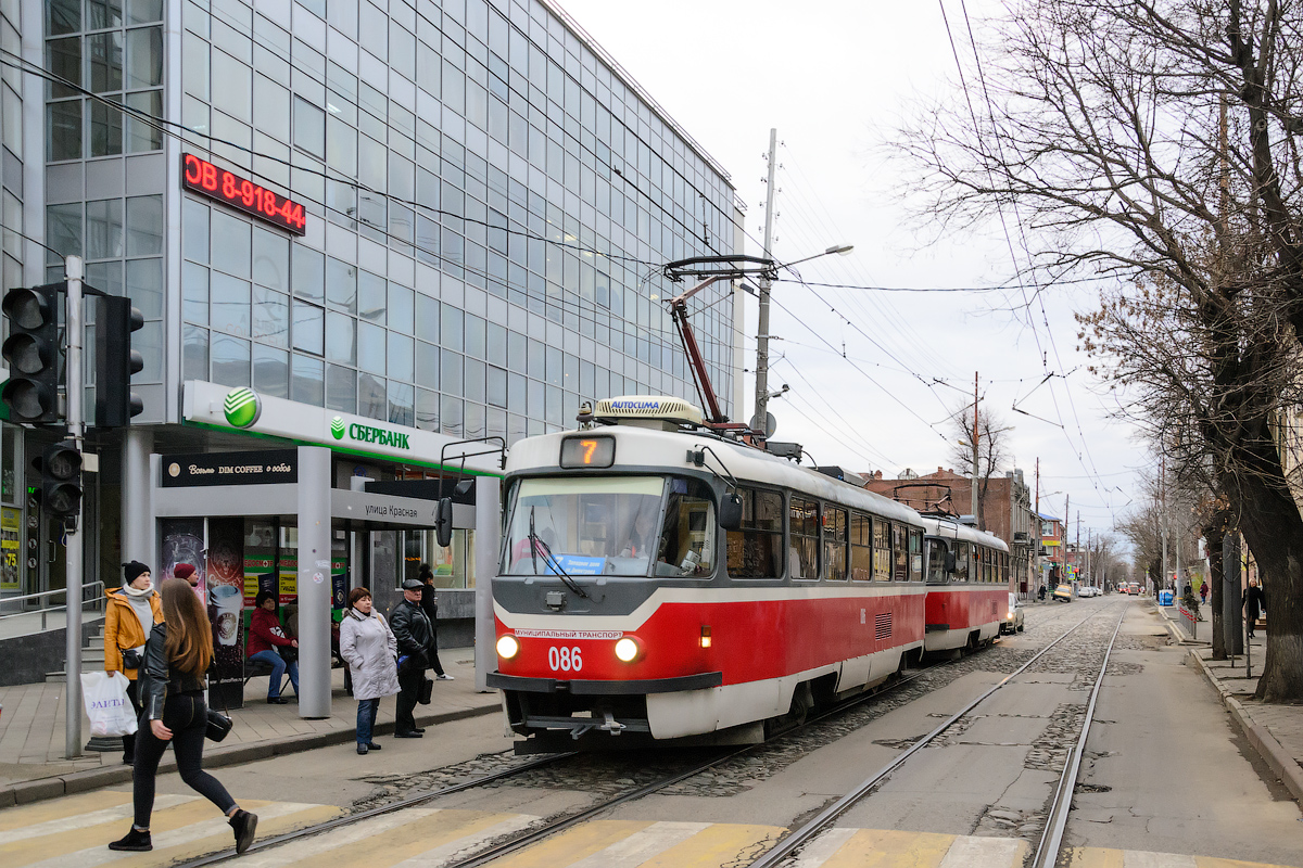 Краснодар, Tatra T3SU КВР ТМЗ № 086