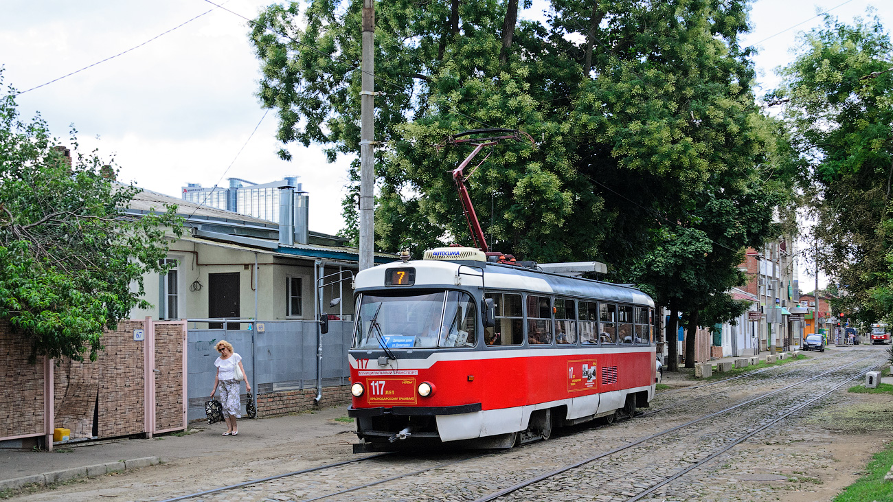 Краснодар, Tatra T3SU КВР МРПС № 117