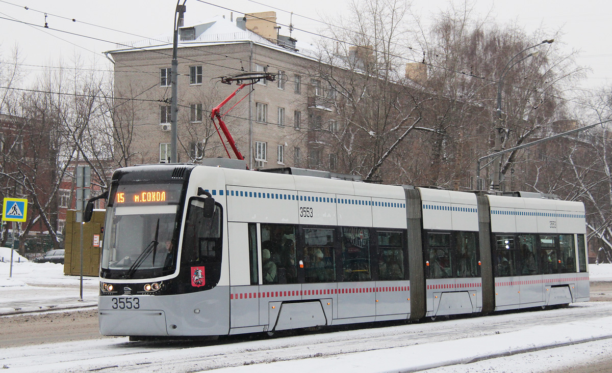 Москва, 71-414 (Pesa Fokstrot) № 3553