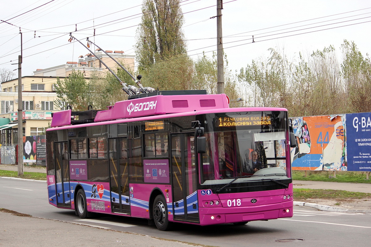 Кременчуг, Богдан Т70117 № 018