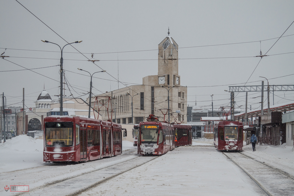 Казань, 71-409-01 № 1403; Казань — Линии ГЭТ [7] — Конечные станции и разворотные кольца
