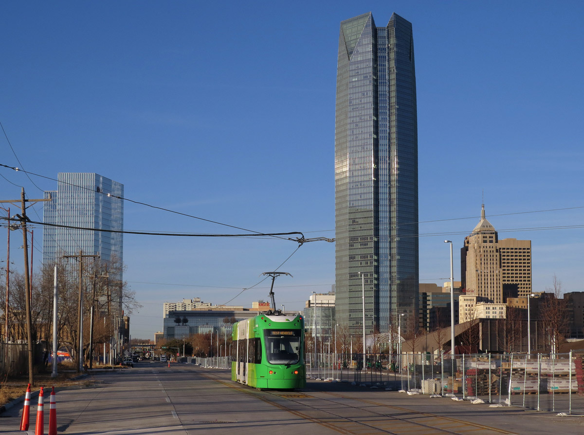 Оклахома-Сити, Brookville Liberty № 201806; Оклахома-Сити — Линии и инфраструктура