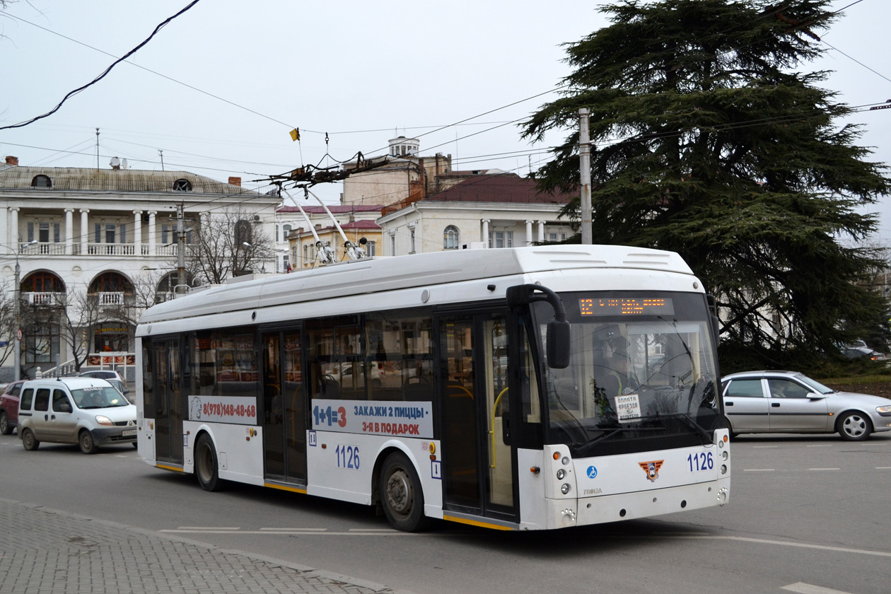 Севастополь, Тролза-5265.02 «Мегаполис» № 1126
