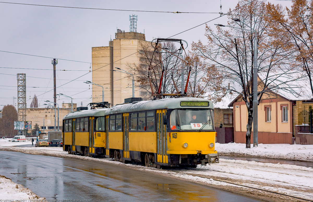 Днепр, Tatra T4D-MT № 1457