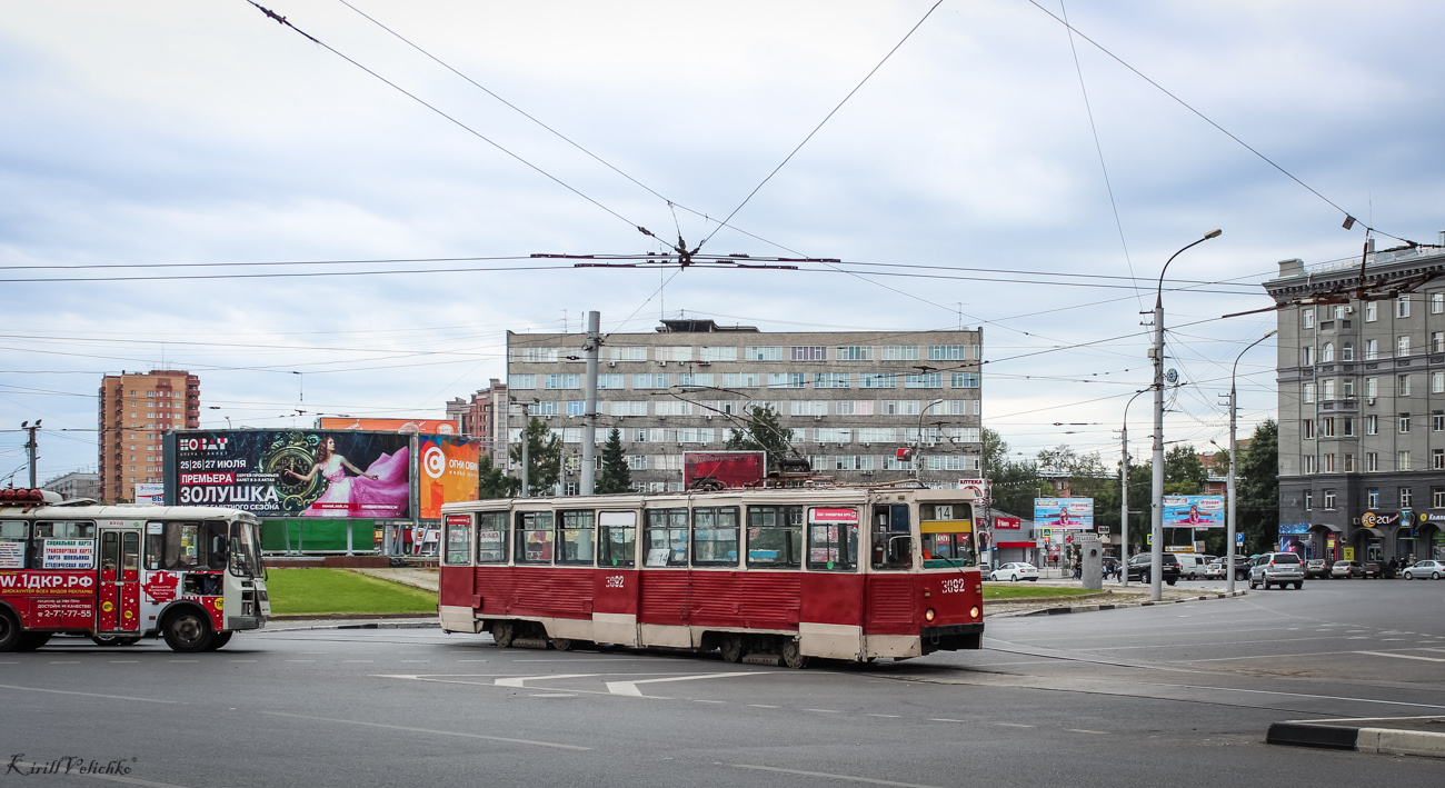 Новосибирск, 71-605 (КТМ-5М3) № 3092