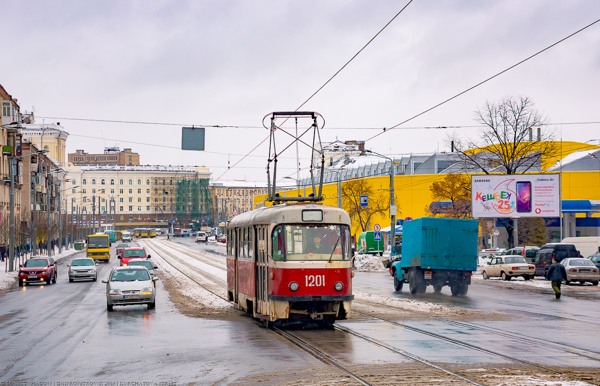 Днепр, Tatra T3SU № 1201