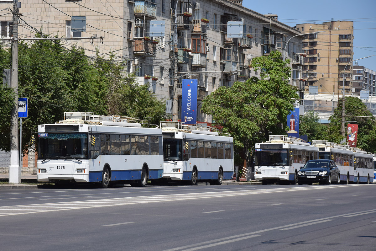 Волгоград, Тролза-5275.03 «Оптима» № 1275; Волгоград, Тролза-5275.03 «Оптима» № 1264; Волгоград, Тролза-5275.03 «Оптима» № 4617