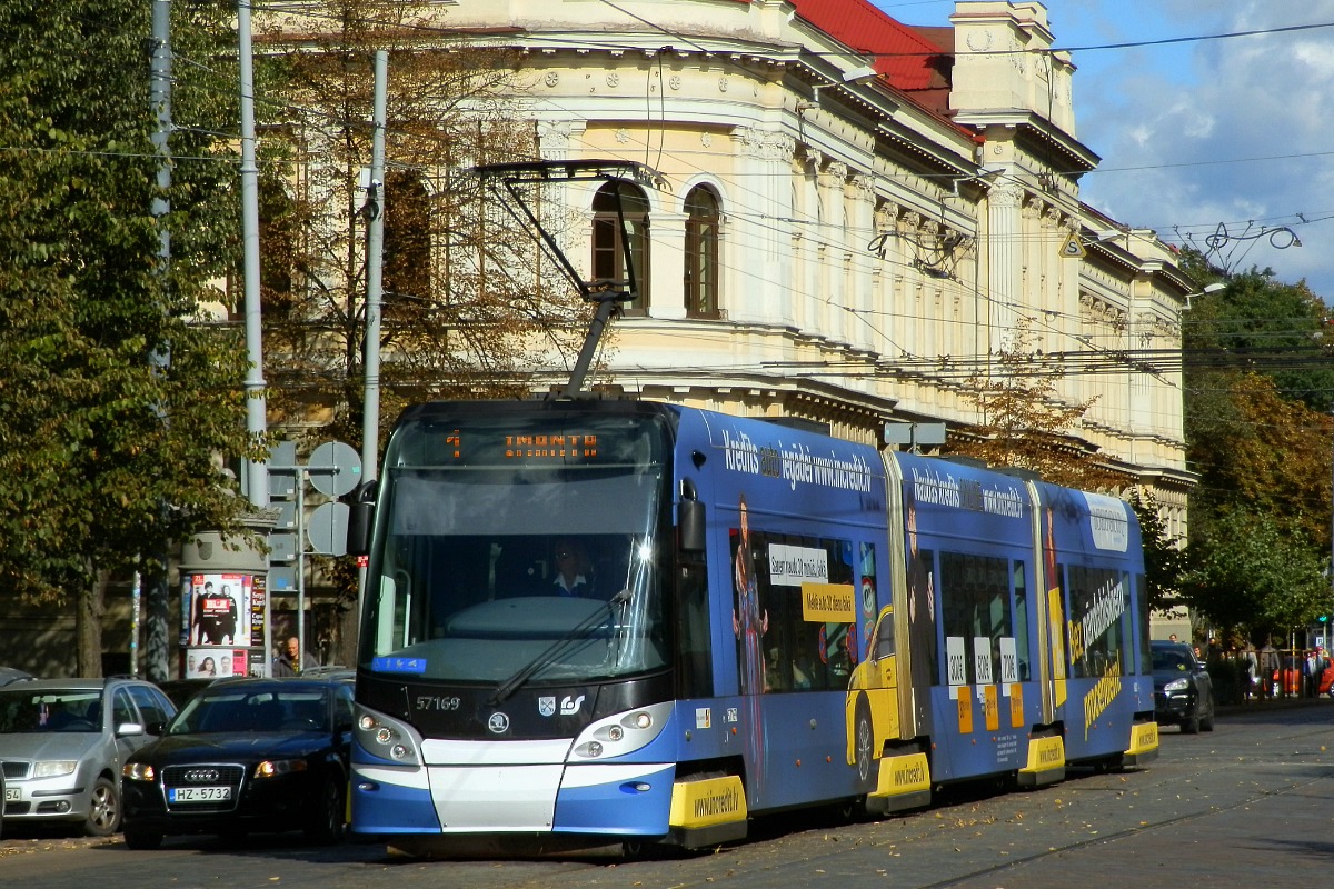 Рига, Škoda 15T ForCity Alfa Riga № 57169