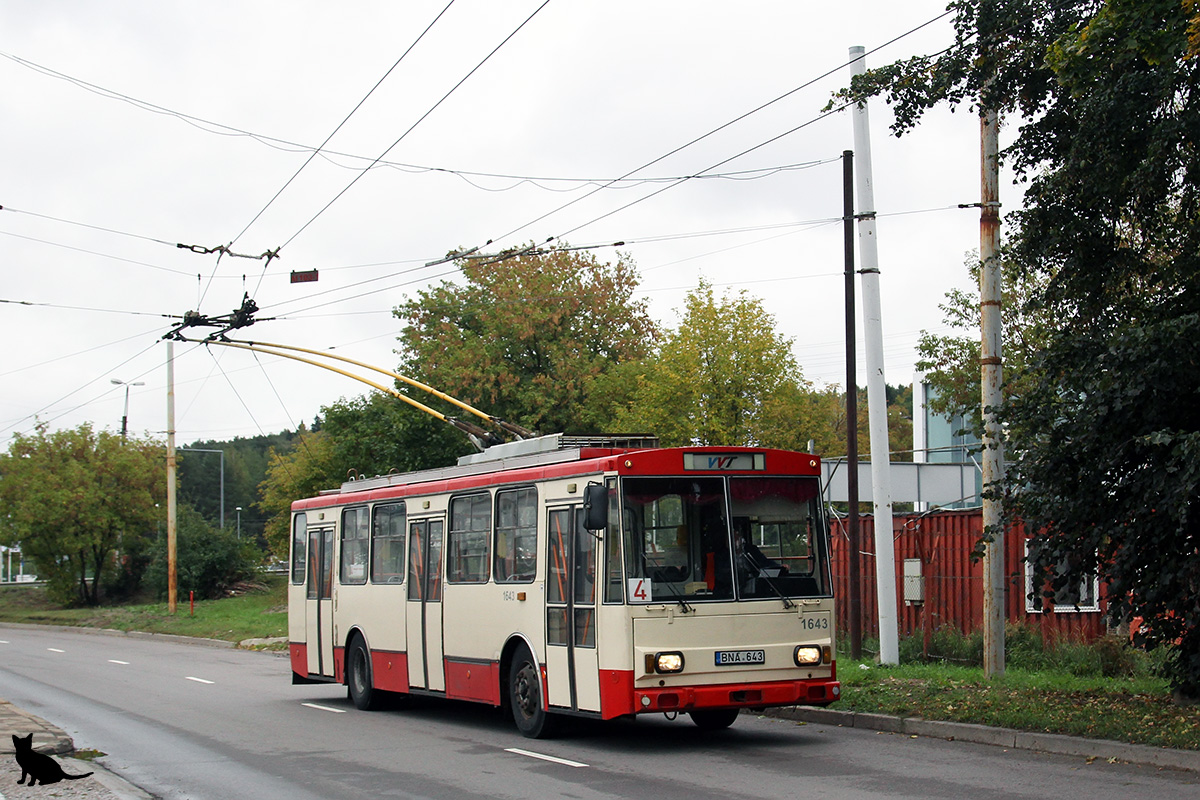 Вильнюс, Škoda 14Tr13/6 № 1643