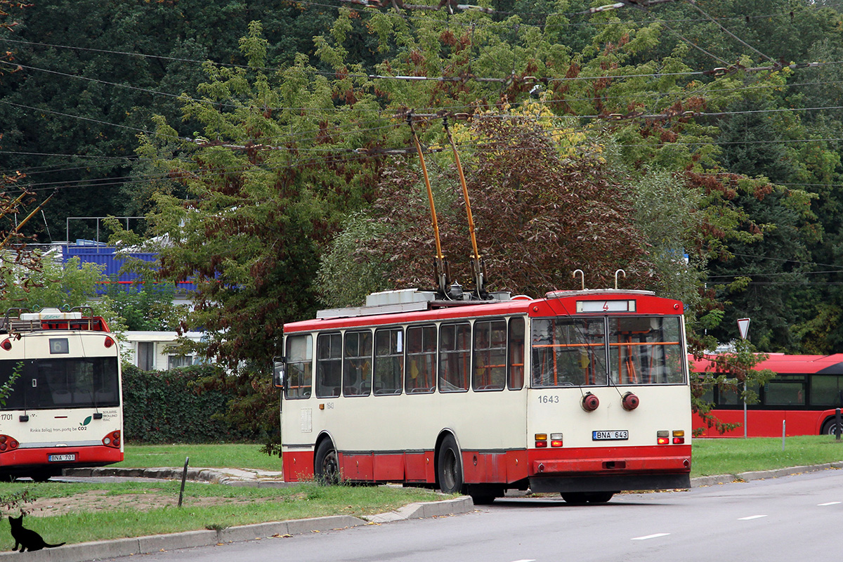 Вильнюс, Škoda 14Tr13/6 № 1643
