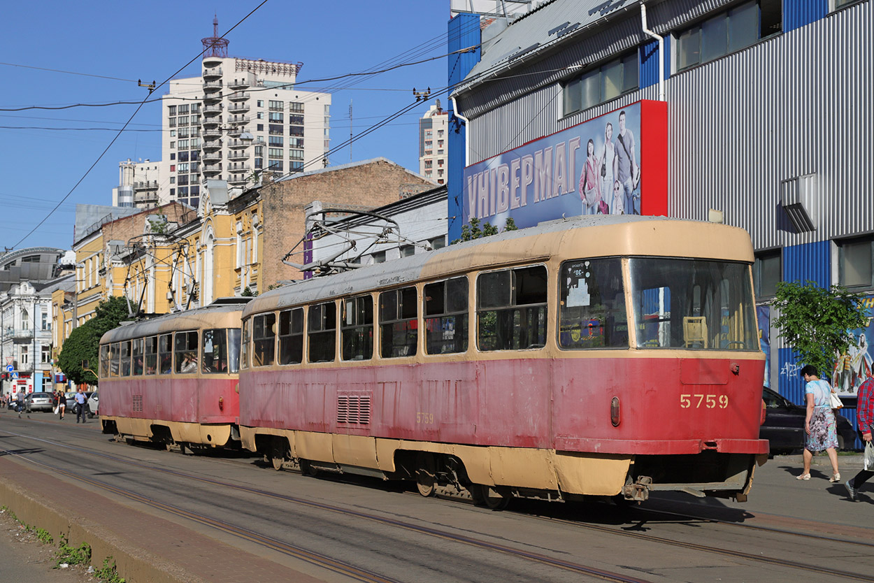 Киев, Tatra T3SU № 5759