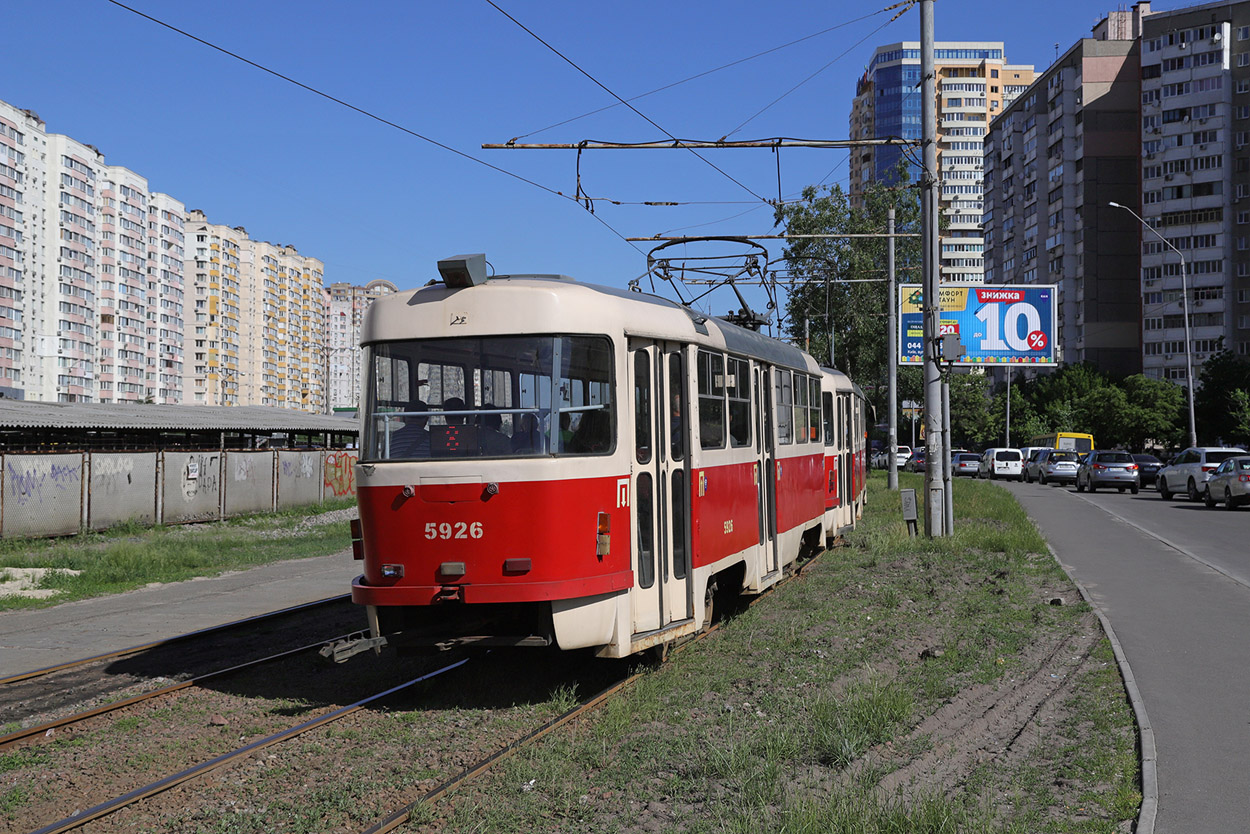 Киев, Tatra T3SUCS № 5926