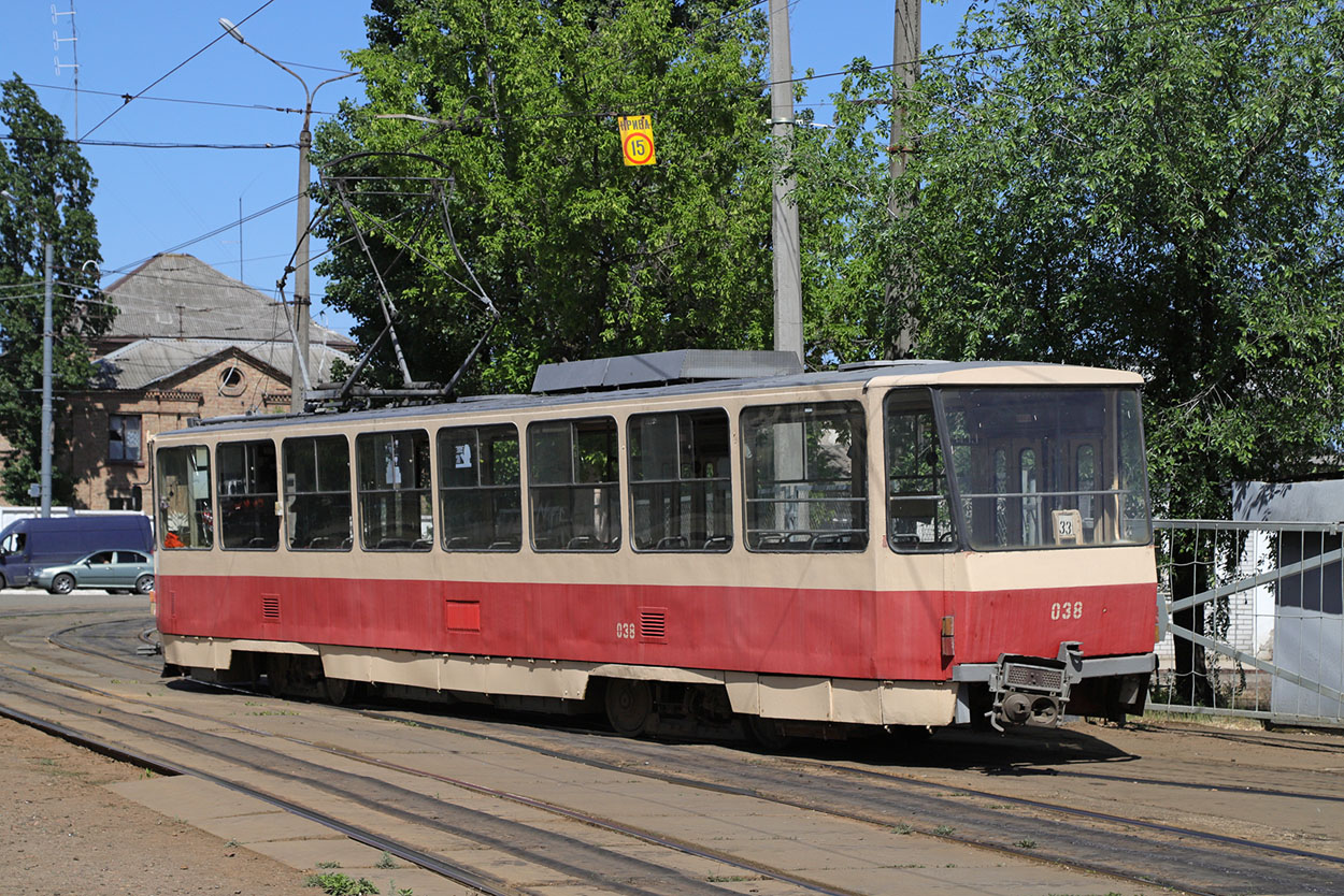 Киев, Tatra T6B5SU № 038