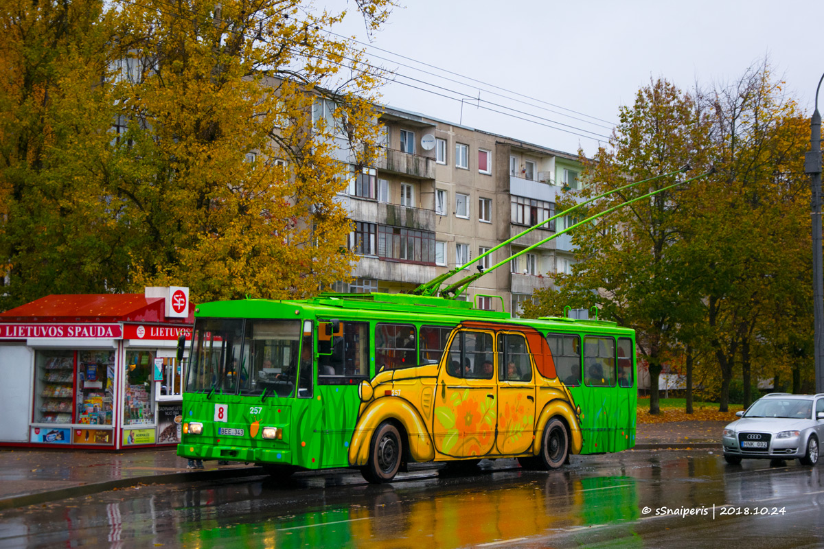 Каунас, Škoda 14Tr02 № 257