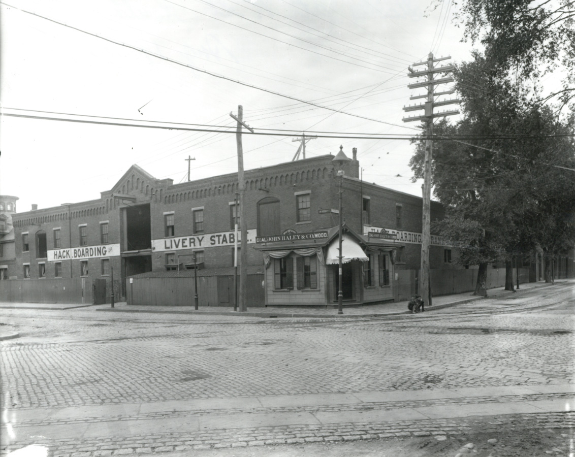Boston — Carhouses; Boston — Old Photos — Street Railroads