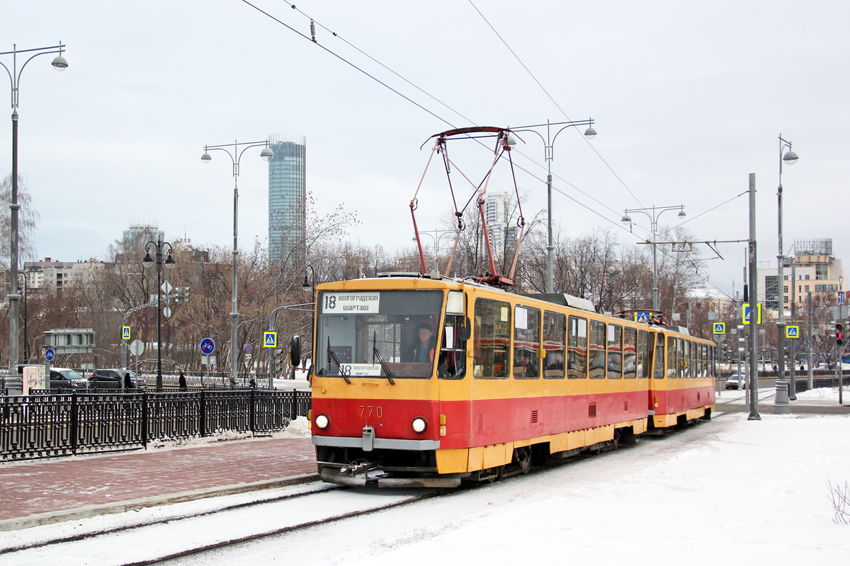 Jekatyerinburg, Tatra T6B5SU — 770