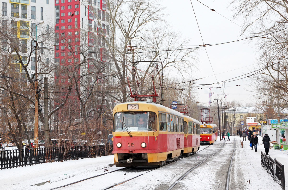 Екатеринбург, Tatra T3SU № 215 Екатеринбург, Tatra T3SU № 215