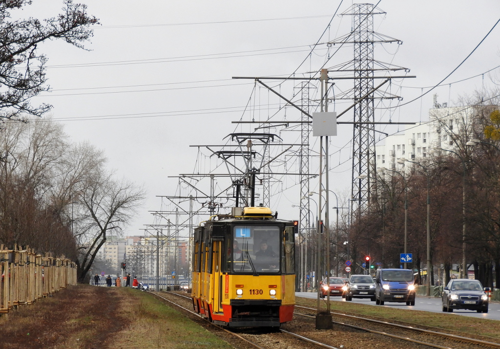 Варшава, Konstal 105Na № 1130
