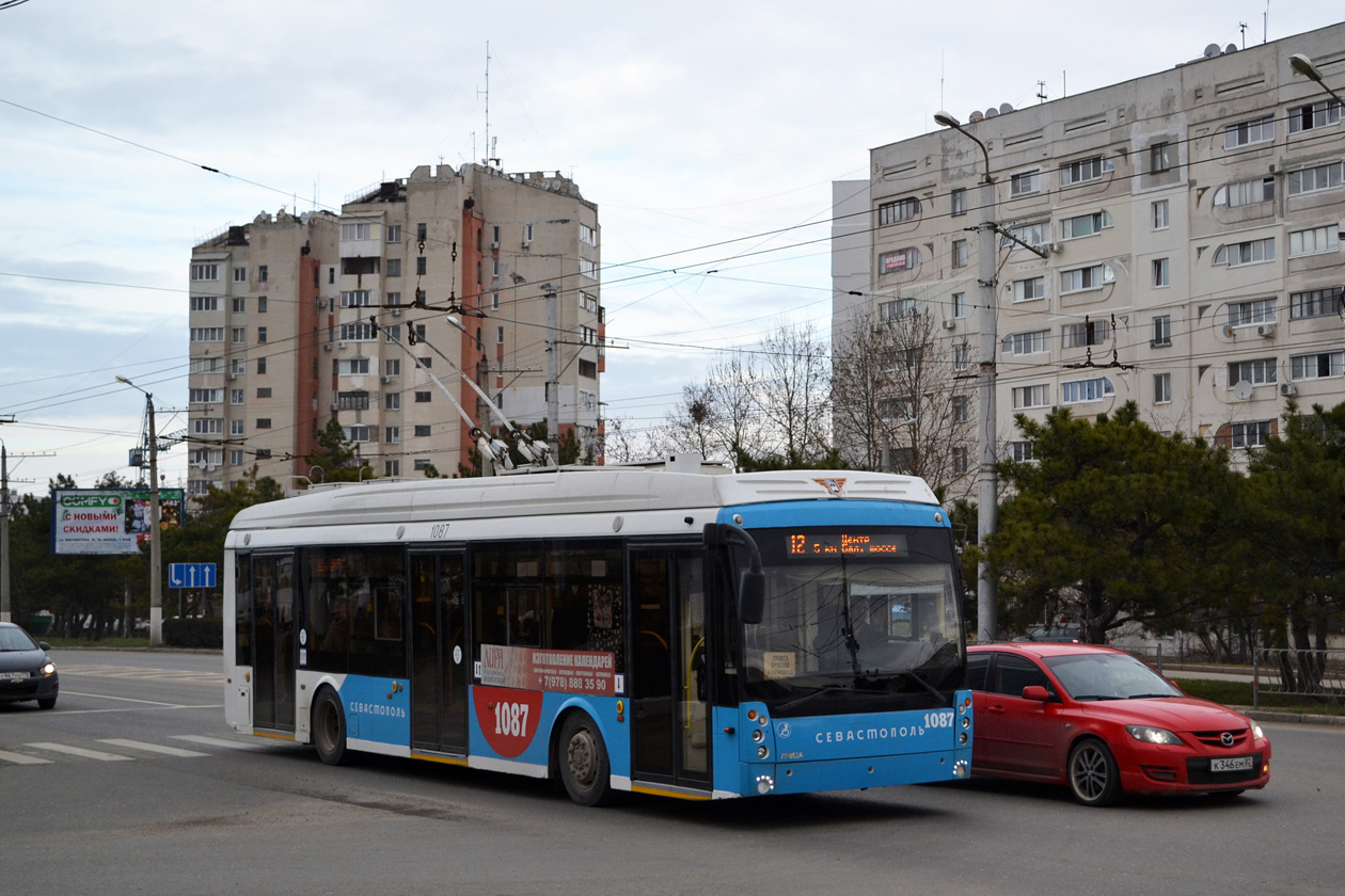Севастополь, Тролза-5265.02 «Мегаполис» № 1087