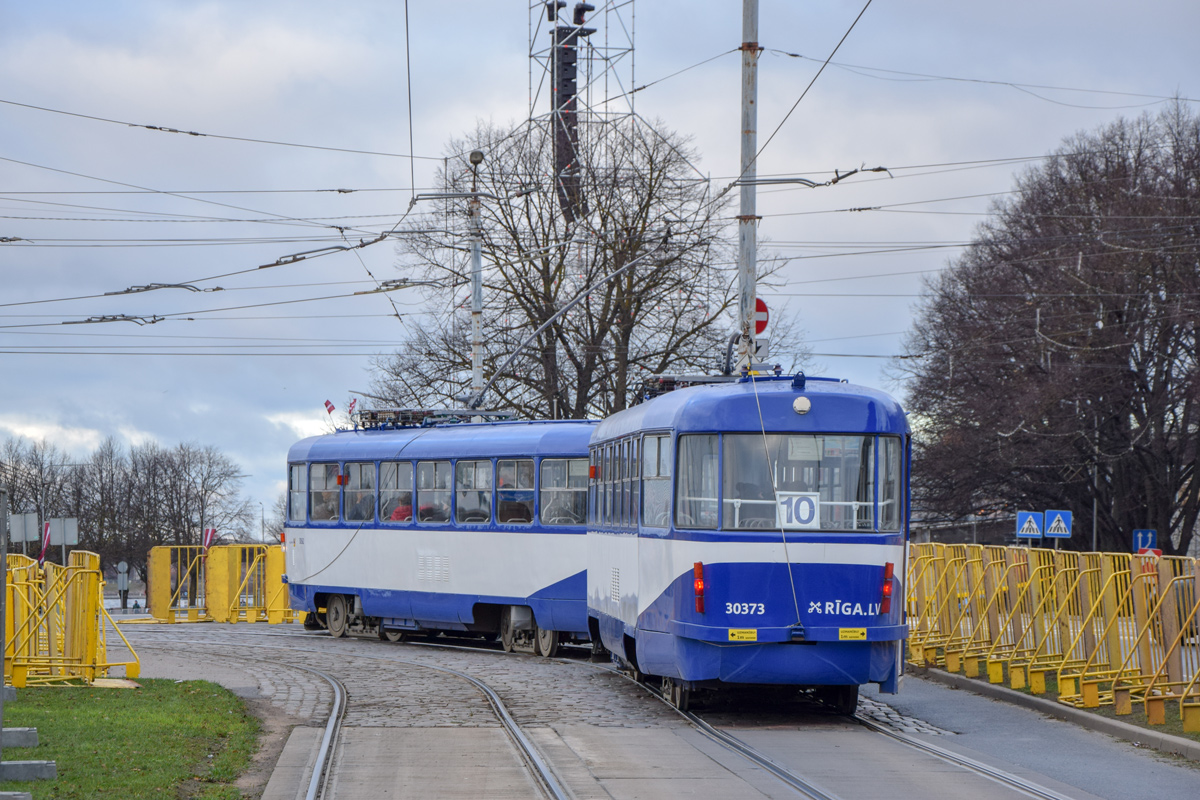 Рига, Tatra T3A № 30373