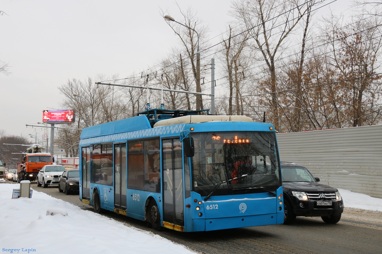 Москва, Тролза-5265.00 «Мегаполис» № 6512