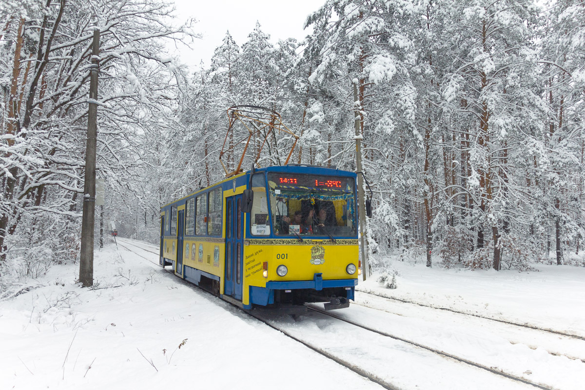 Киев, Tatra T6B5SU № 001