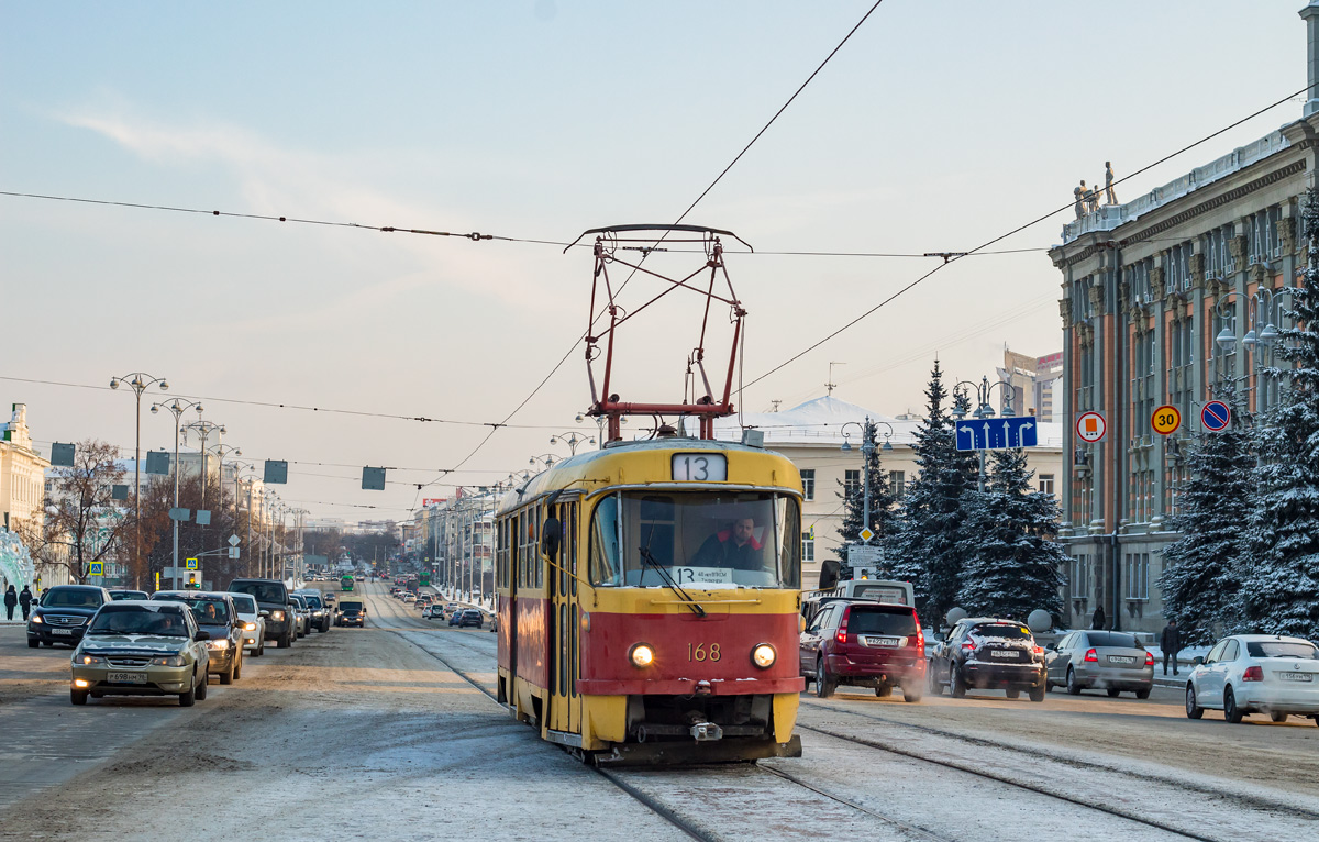 Екатеринбург, Tatra T3SU № 168