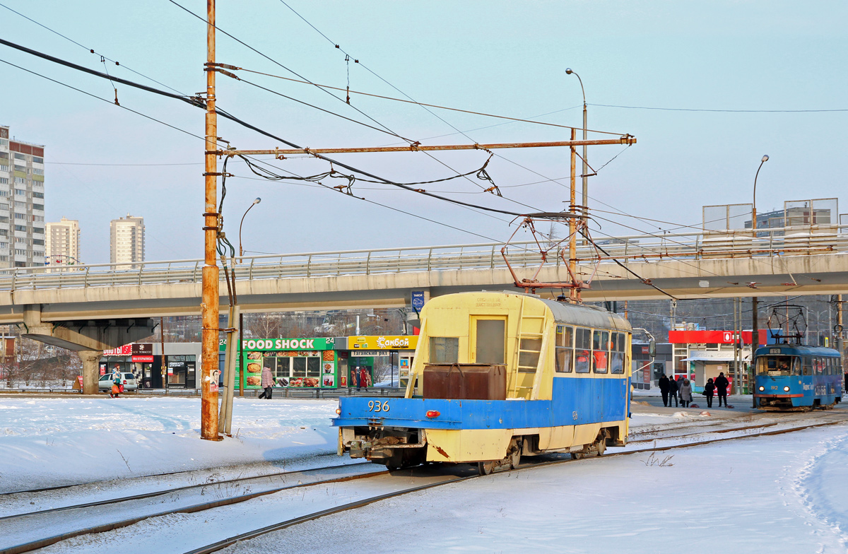 Jekaterinburg, Tatra T3SU (2-door) Nr. 936